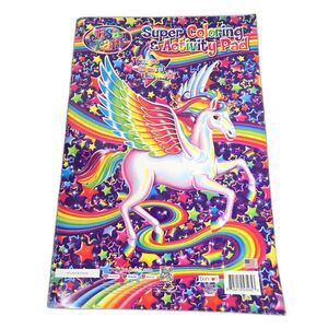 Lisa Frank Oversized Jumbo Coloring Book Activity Pad 16" Collectible 2022 Art